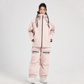 New Ski Suit Women's Man Wear Resistant Snow Set Waterproof Windproof Warm Breathable Professional Loose Winter Outdoor Clothes