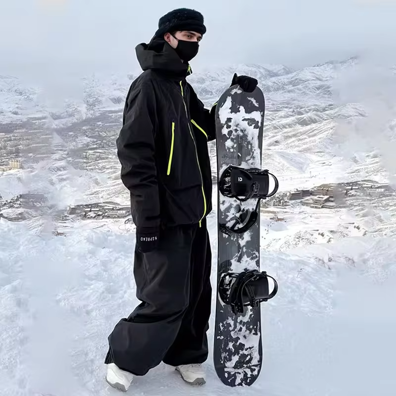 Winter Cold Outdoor Loose Ski Clothing Man Warm Breathable Windproof Women's Snowboard Clothing Waterproof Wear Resistant Sets
