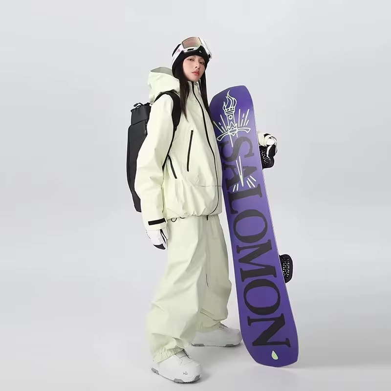 Winter Cold Outdoor Loose Ski Clothing Man Warm Breathable Windproof Women's Snowboard Clothing Waterproof Wear Resistant Sets