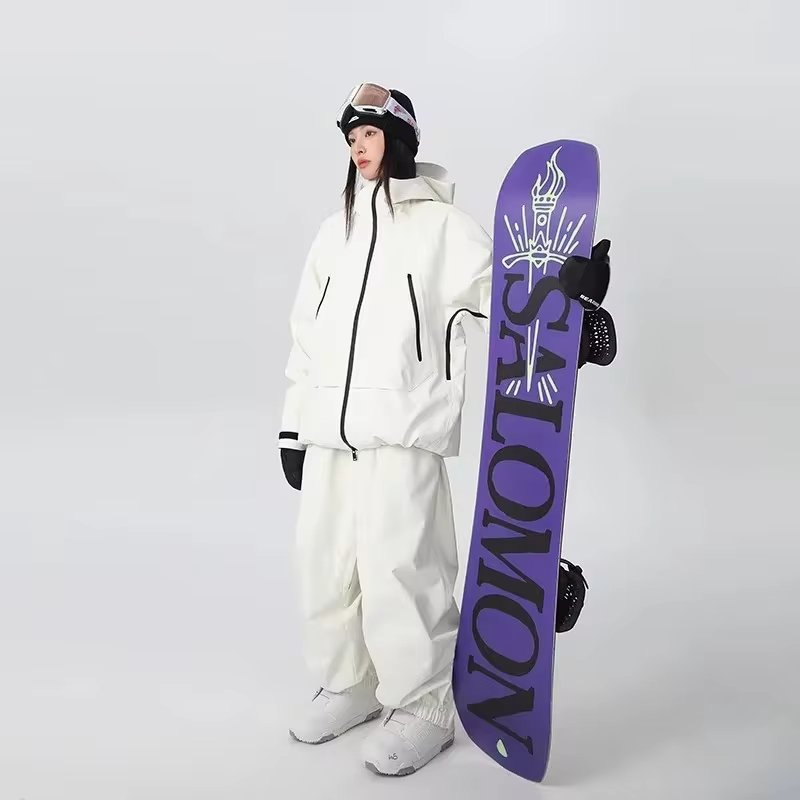 Winter Cold Outdoor Loose Ski Clothing Man Warm Breathable Windproof Women's Snowboard Clothing Waterproof Wear Resistant Sets