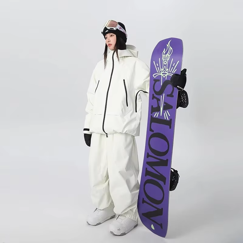 Winter Cold Outdoor Loose Ski Clothing Man Warm Breathable Windproof Women's Snowboard Clothing Waterproof Wear Resistant Sets