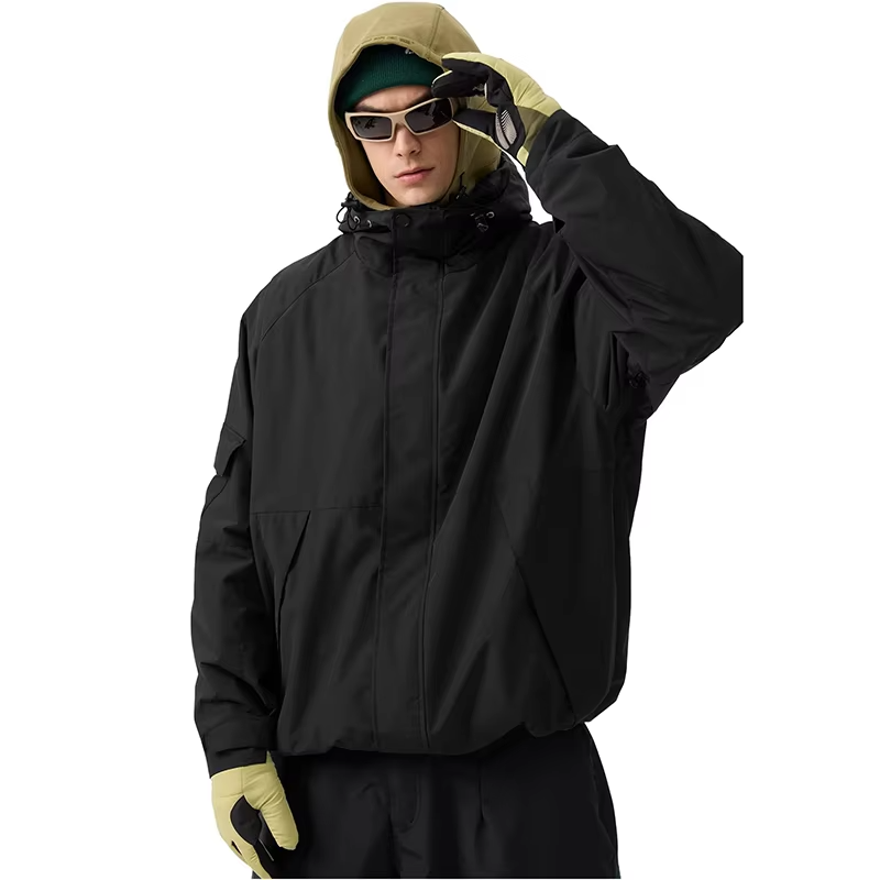 2026 Women's Winter Baggy Snowboard Skiing Jackets Outdoor Windproof Waterproof Thermal Warm Coat Windbreaker Outwear Casual Men