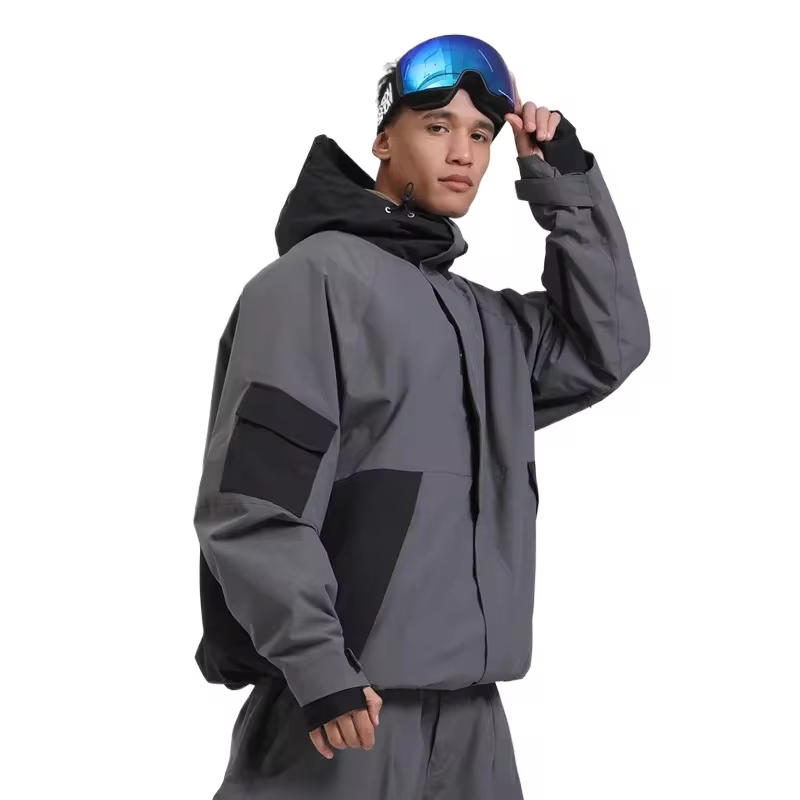 2026 Women's Winter Baggy Snowboard Skiing Jackets Outdoor Windproof Waterproof Thermal Warm Coat Windbreaker Outwear Casual Men