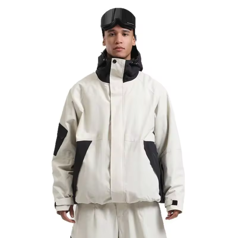 2026 Women's Winter Baggy Snowboard Skiing Jackets Outdoor Windproof Waterproof Thermal Warm Coat Windbreaker Outwear Casual Men