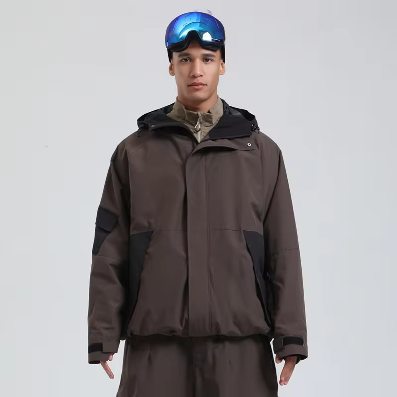 2026 Women's Winter Baggy Snowboard Skiing Jackets Outdoor Windproof Waterproof Thermal Warm Coat Windbreaker Outwear Casual Men