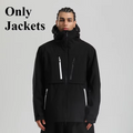 2026 Men's Ski Jackets Waterproof Snowboard Jackets Windproof Baggy Snowboarding Coats Winter Outdoor Sport Snow Hooded New  Top