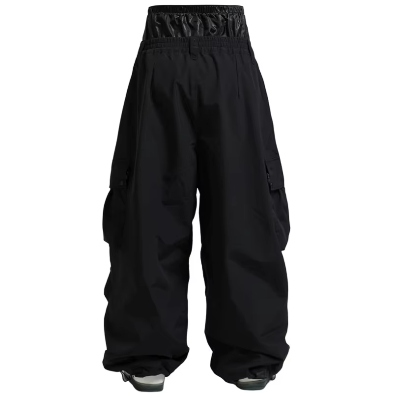 2026 Women Men Ski Pants Snowboard Pant Super Baggy Snowboarding Loose Snow Sports Insulation Waterproof Windproof Outdoor