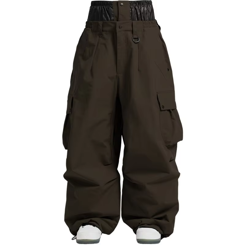 2026 Women Men Ski Pants Snowboard Pant Super Baggy Snowboarding Loose Snow Sports Insulation Waterproof Windproof Outdoor