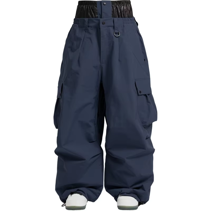 2026 Women Men Ski Pants Snowboard Pant Super Baggy Snowboarding Loose Snow Sports Insulation Waterproof Windproof Outdoor