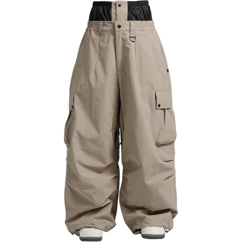 2026 Women Men Ski Pants Snowboard Pant Super Baggy Snowboarding Loose Snow Sports Insulation Waterproof Windproof Outdoor