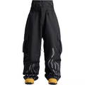 New Baggy Style Windproof Waterproof Ski Pants Male Female Winter Outdoor Snowboard Sports Thermal Wear Resistant Snow Trousers