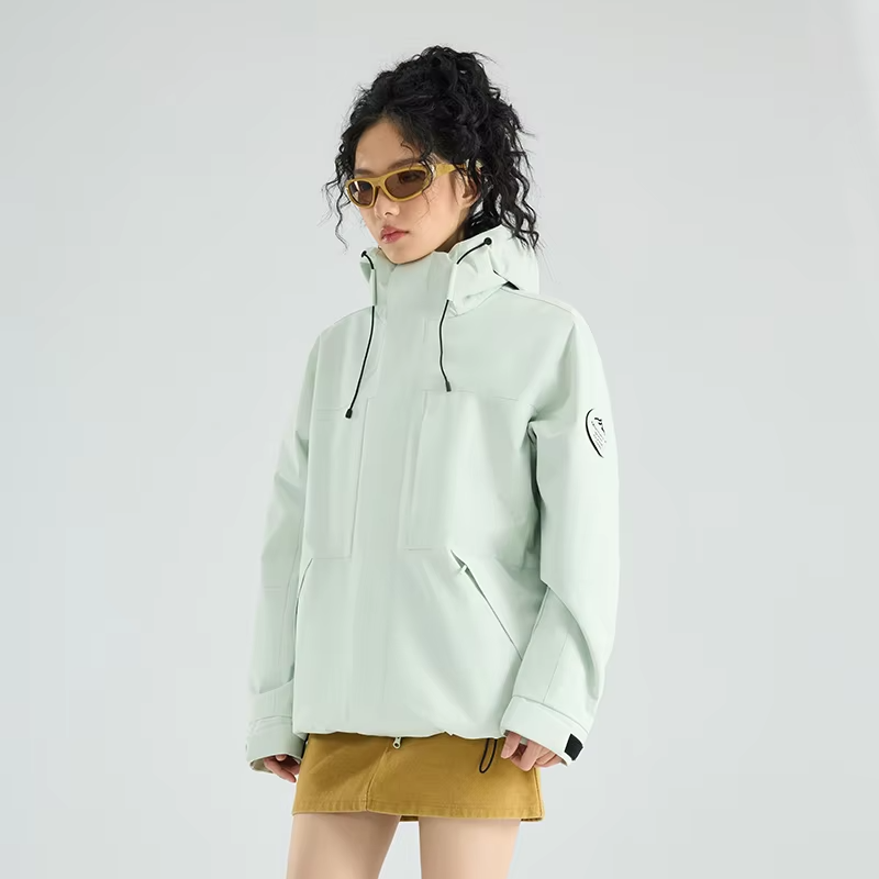 Couple outdoor three-in-one two-piece jacket windproof waterproof couple hiking suit outdoor camping men and women's suits