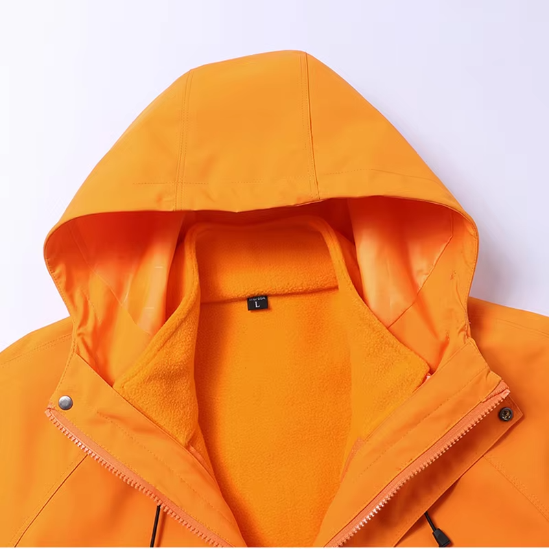 High-End Three-in-One Outdoor Assault Jacket Unisex Windproof Water-Repellent Autumn Winter Coat
