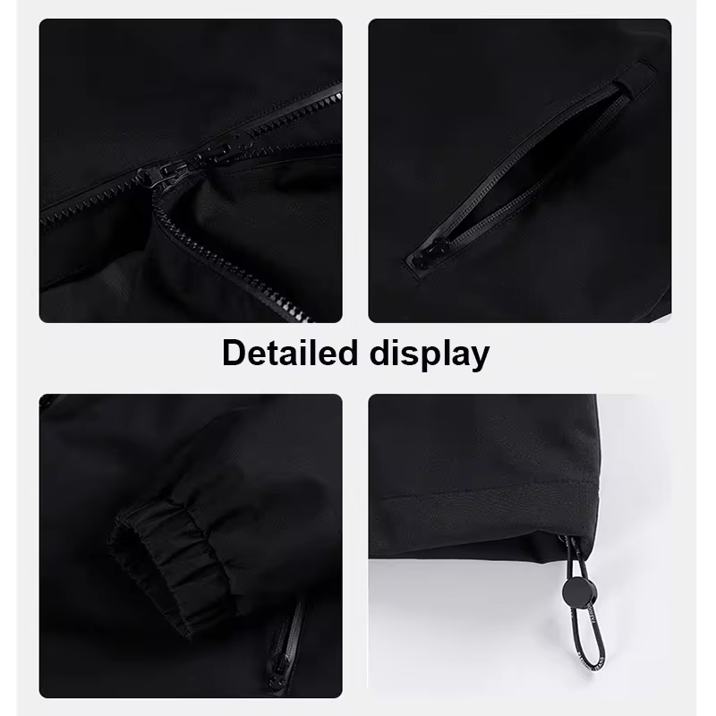 New Autumn And Winter Cotton-Padded JacketsFor Couples Hooded Cotton-Padded Jackets Same-Style Cotton-Padded Outdoor Jackets