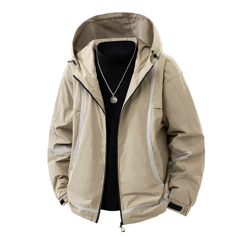 2026 Spring New Arrival: Women's Coat Hooded High-Quality Outdoor Jacket Casual, Camping, Hiking Loose Unisex Windbreaker Jacket