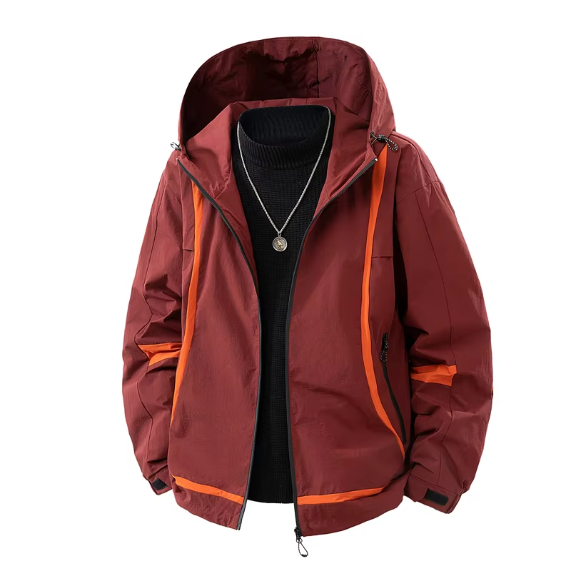 2026 Spring New Arrival: Women's Coat Hooded High-Quality Outdoor Jacket Casual, Camping, Hiking Loose Unisex Windbreaker Jacket