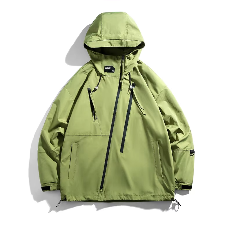 Hiking Jackets Men Waterproof Coats Women's Windproof Windbreaker Outdoor Camping Running  Fishing Loose Jacket Autumn Coat