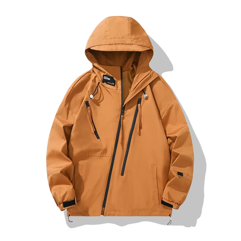 Hiking Jackets Men Waterproof Coats Women's Windproof Windbreaker Outdoor Camping Running  Fishing Loose Jacket Autumn Coat