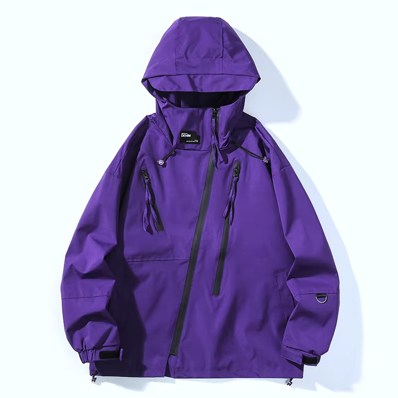 Hiking Jackets Men Waterproof Coats Women's Windproof Windbreaker Outdoor Camping Running  Fishing Loose Jacket Autumn Coat