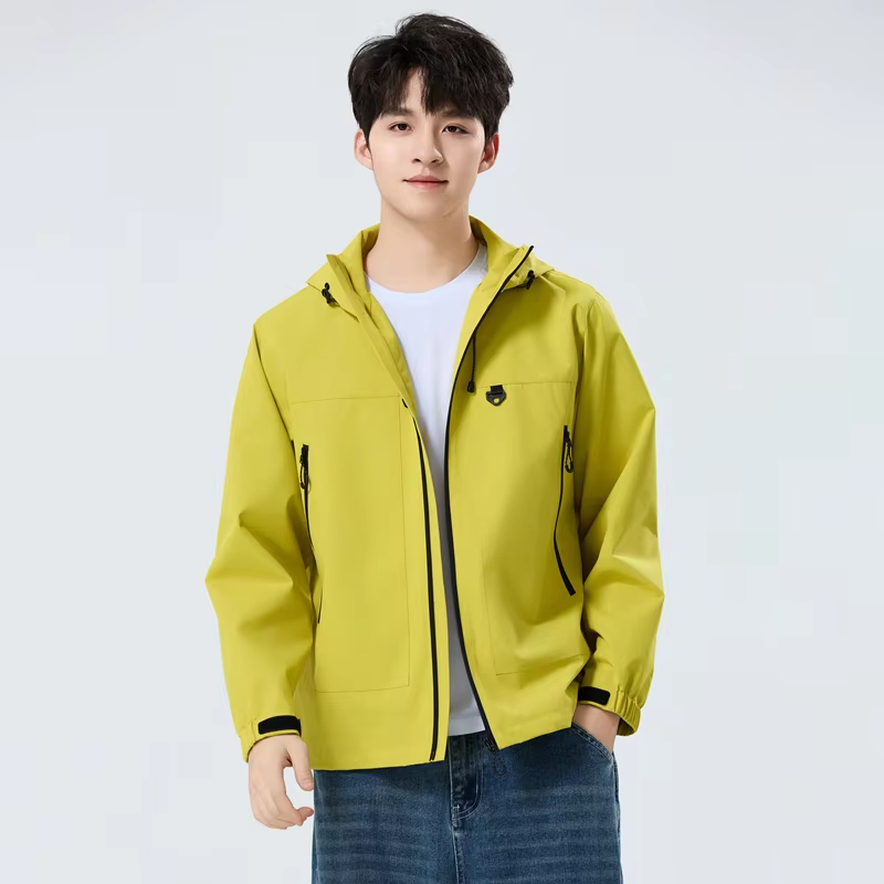 CHRLCK Men Women's Hiking Jacket Waterproof Camping Trekking Fishing Oilproof Clothes Outdoor Sport Windbreaker Wear-resistant