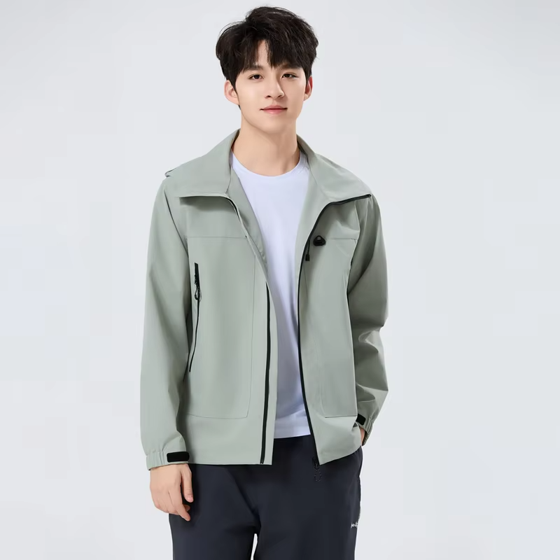 CHRLCK Men Women's Hiking Jacket Waterproof Camping Trekking Fishing Oilproof Clothes Outdoor Sport Windbreaker Wear-resistant