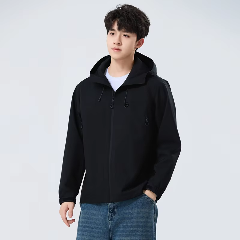 CHRLCK Men Women's Hiking Jacket Waterproof Camping Trekking Fishing Oilproof Clothes Outdoor Sport Windbreaker Wear-resistant