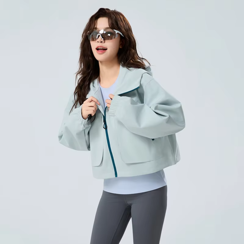 CHRLCK Men Women's Hiking Jacket Waterproof Camping Trekking Fishing Oilproof Clothes Outdoor Sport Windbreaker Wear-resistant