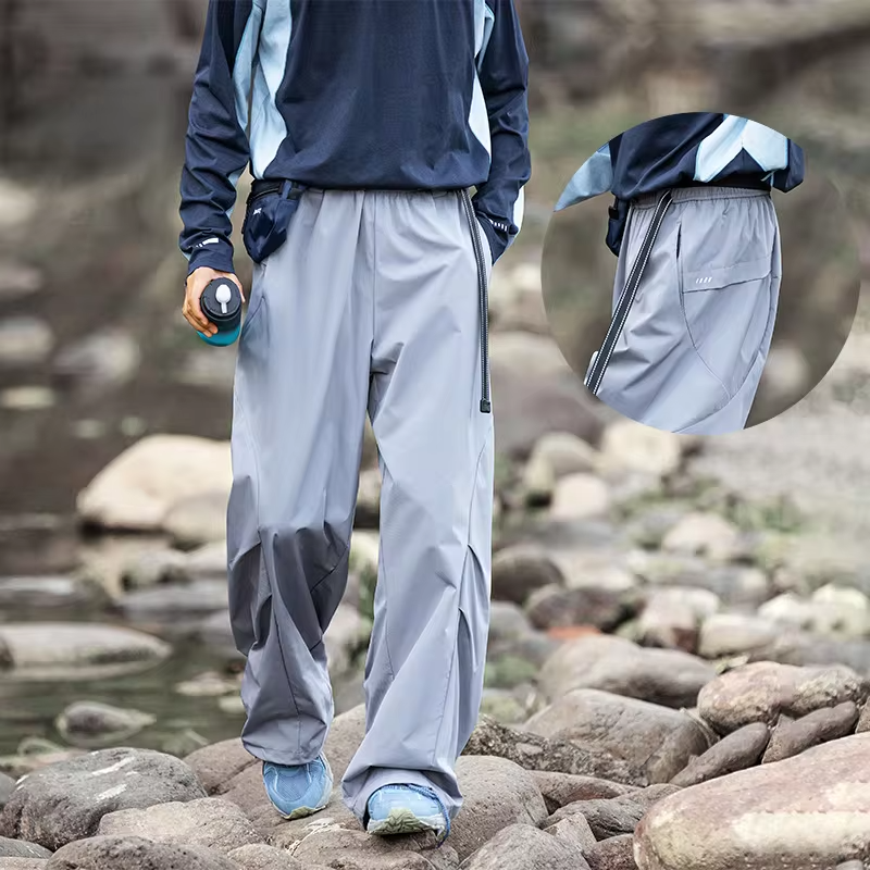 2026 New Men's And Women's Spring And Autumn Mountaineering Paratrooper Cargo Pants Casual Pants Anti-splash And Water Repellent