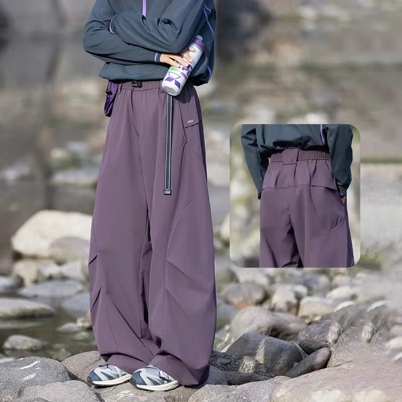 2026 New Men's And Women's Spring And Autumn Mountaineering Paratrooper Cargo Pants Casual Pants Anti-splash And Water Repellent