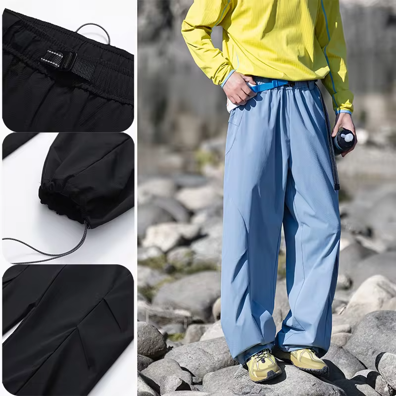 2026 New Men's And Women's Spring And Autumn Mountaineering Paratrooper Cargo Pants Casual Pants Anti-splash And Water Repellent