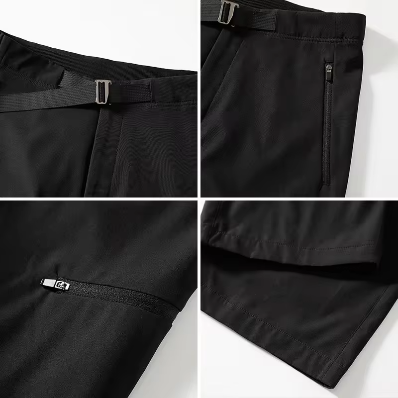 Autumn Hiking Pants Women Outdoor Waterproof Zipper Pocket Camping Sports Pants With Belt Solid Cycling Trekking Cargo Trousers