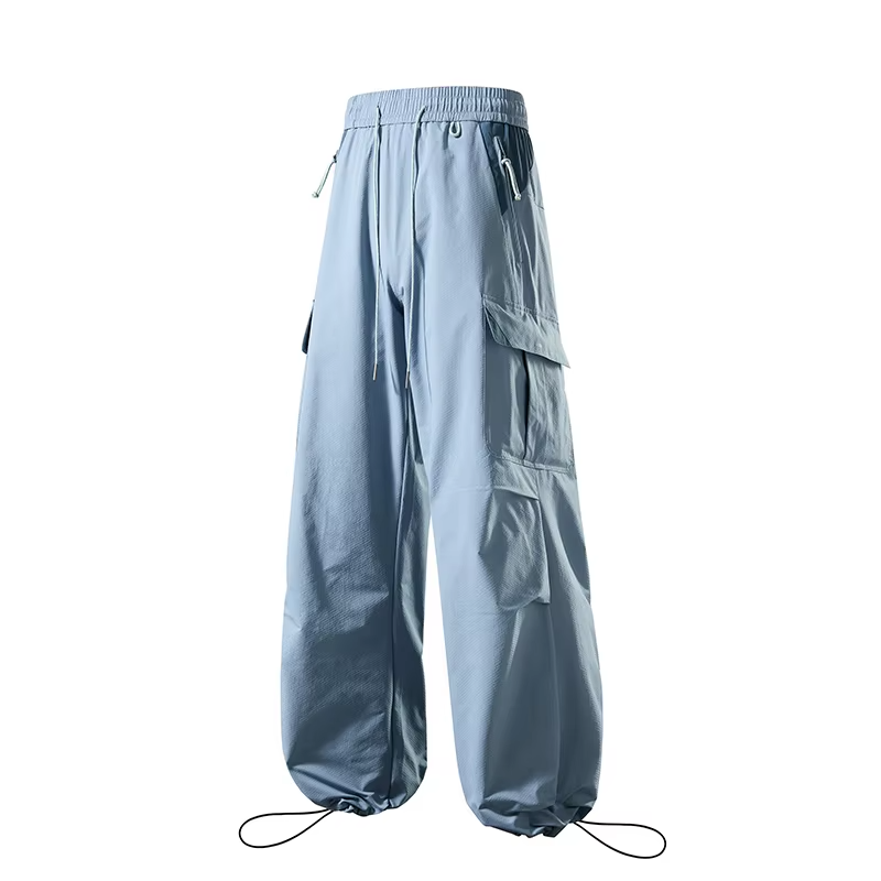 CHRLCK Unisex Cargo Pants Waterproof Abrasion Resistant Hiking Pants Quick Dry Camping Fishing Trekking Outdoor Trousers