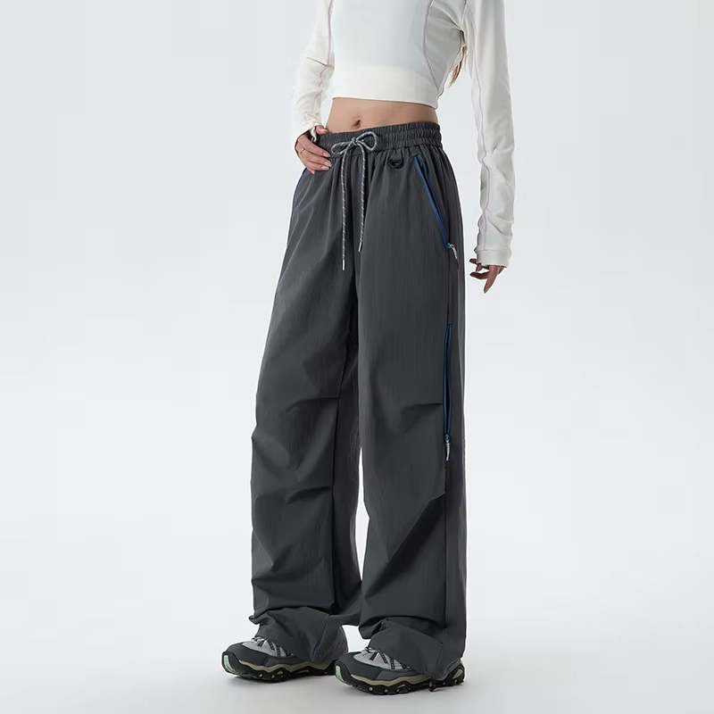 CHRLCK Quick Drying Hiking Pants Women Summer Mountaineering Cargo Pants Breathable Fishing Camping Cycling Trekking Trousers