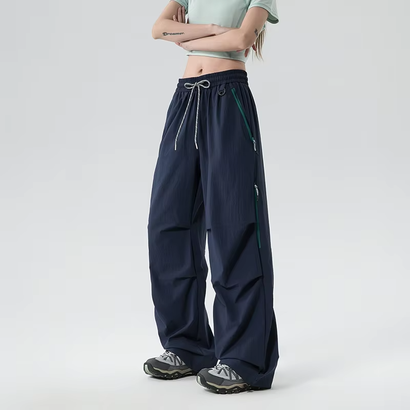 CHRLCK Quick Drying Hiking Pants Women Summer Mountaineering Cargo Pants Breathable Fishing Camping Cycling Trekking Trousers