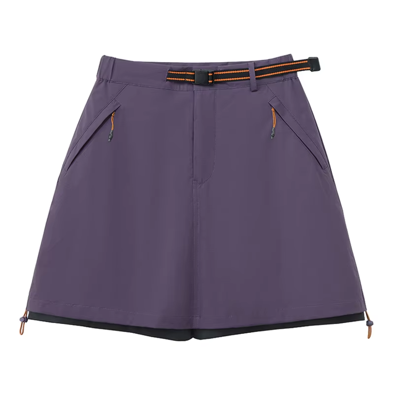 LNGXO  Quick-Dry Sports Shorts Women Summer Outdoor Hiking Camping Climbing Stretch Shorts Skirt Lightweight Cargo Culottes