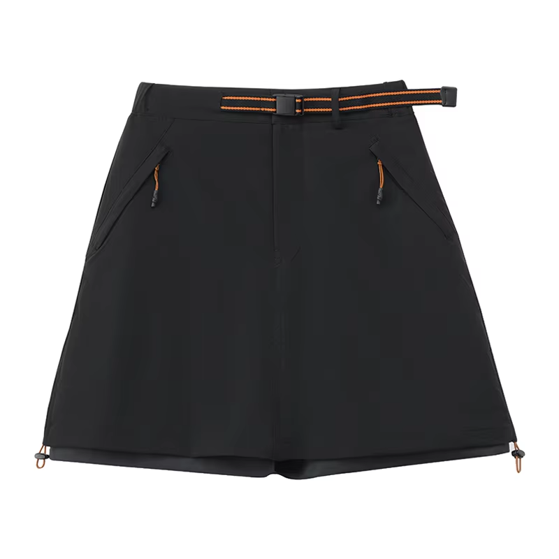 LNGXO  Quick-Dry Sports Shorts Women Summer Outdoor Hiking Camping Climbing Stretch Shorts Skirt Lightweight Cargo Culottes
