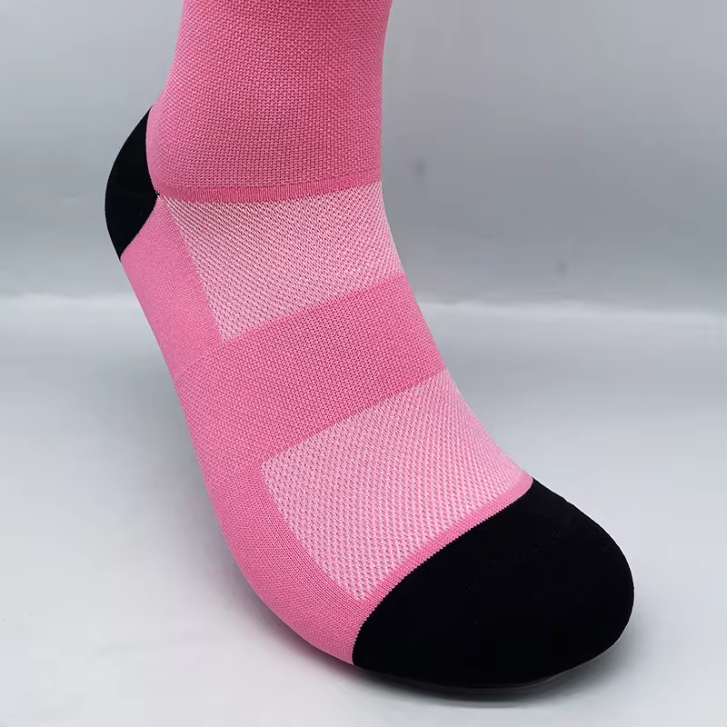 5 Pairs Professional Cycling Socks Men's Outdoor Sports Quick-Drying Bicycle Socks Sweat Absorbing Breathable Running Socks