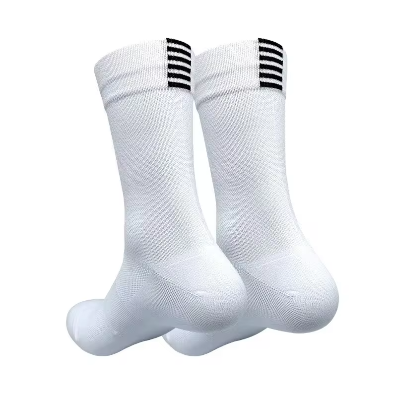 5 Pairs Professional Cycling Socks Men's Outdoor Sports Quick-Drying Bicycle Socks Sweat Absorbing Breathable Running Socks